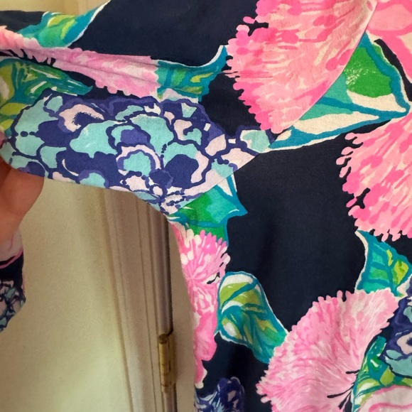 Lilly Pulitzer Blue and Pink Patterned Garment - Picture 2 of 5